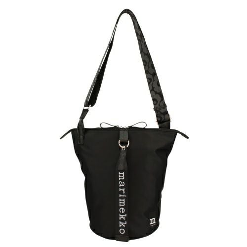 マリメッコ ショルダーバッグ レディース ALL DAY BUCKET バケット ブラック marimekko 091271 009 BLACK
