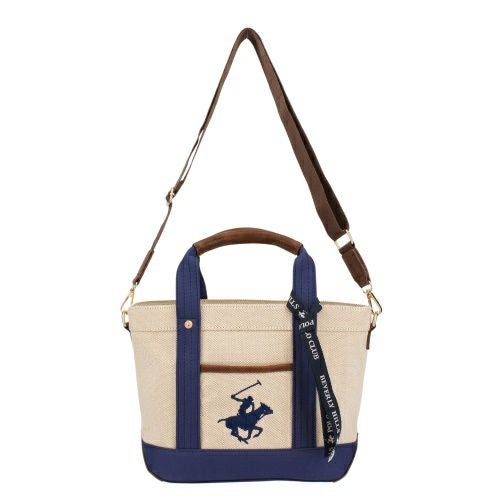 ビバリーヒルズポロクラブ トートバッグ レディース ネイビー BEVERLY HILLS POLO CLUB BH3006N NV NV BR