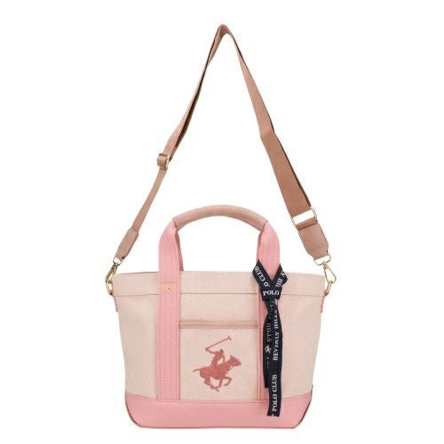 ビバリーヒルズポロクラブ トートバッグ レディース ピンク BEVERLY