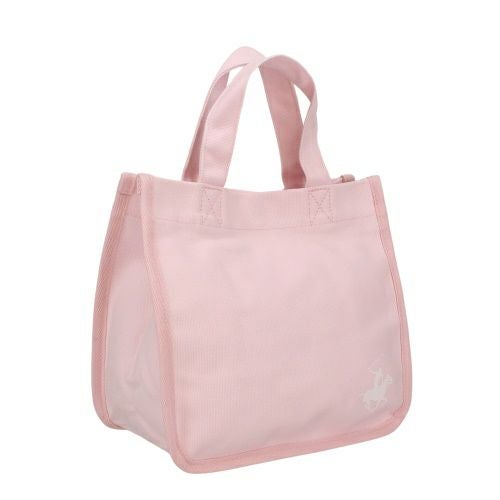 ビバリーヒルズポロクラブ トートバッグ レディース ピンク BEVERLY HILLS POLO CLUB BHC009 ピンク アイボリー