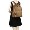 コーチ アウトレット バックパック リュックサック レディース シグネチャー ブラウン COACH OUTLET 58314 IME74