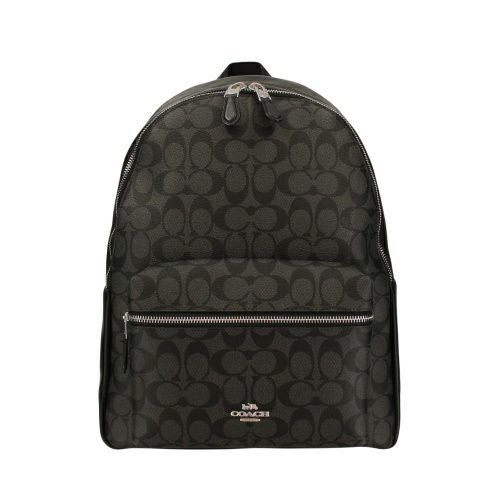 コーチ アウトレット バックパック リュックサック レディース シグネチャー ブラック COACH OUTLET 58314 SVDK6 ブラック