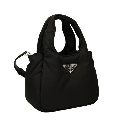 プラダ ハンドバッグ レディース TESSUTO SOFT ブラック PRADA 1BA359 V OVM RCCJ F0002 NERO