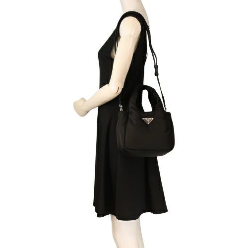 写真PRADAバッグ　黒 Black Prada Dada Small Nappa Leather Bag | PRADA - United States