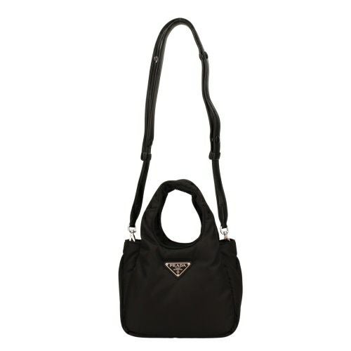 プラダ ハンドバッグ レディース TESSUTO SOFT ブラック PRADA 1BA359