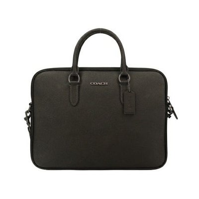 コーチ アウトレット ビジネスバッグ メンズ ブラック COACH OUTLET 