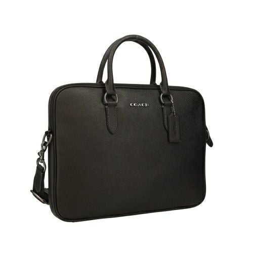 コーチ アウトレット ビジネスバッグ メンズ ブラック COACH OUTLET
