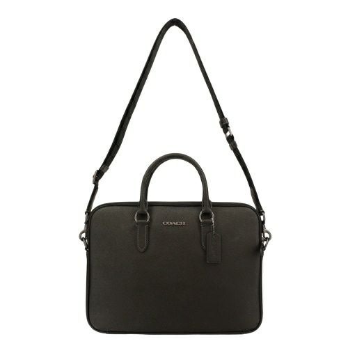 コーチ アウトレット ビジネスバッグ メンズ ブラック COACH OUTLET