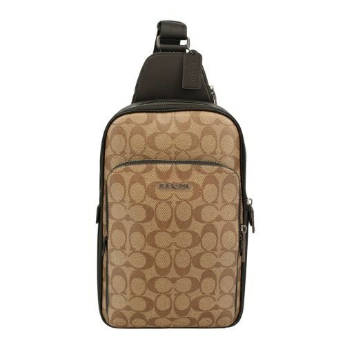 COACH コーチ イーサンパック ボディバッグ Cパッチ シグネチャー コーチ アウトレット ボディバッグ メンズ イーサン パック