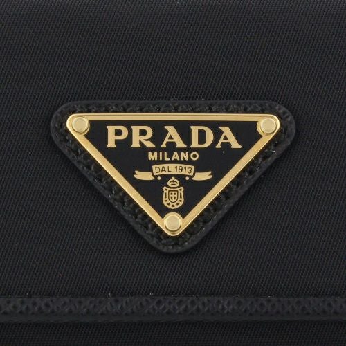 プラダ キーケース レディース TESSUTO トライアングルロゴ ブラック PRADA 1PG004 2DMI F0002 NERO