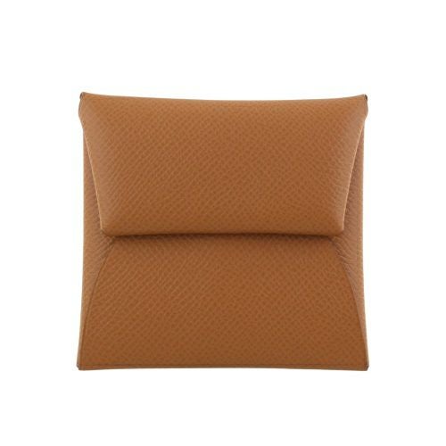 エルメス コインケース 小銭入れ レディース バスティア ブラウン HERMES ゴールド