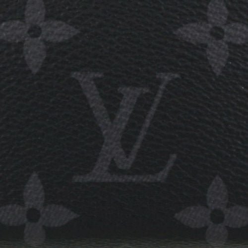 ルイヴィトン コインケース 小銭入れ モノグラム･エクリプス ポシェット・クレヴォワヤージュ ブラック LOUIS VUITTON M82776