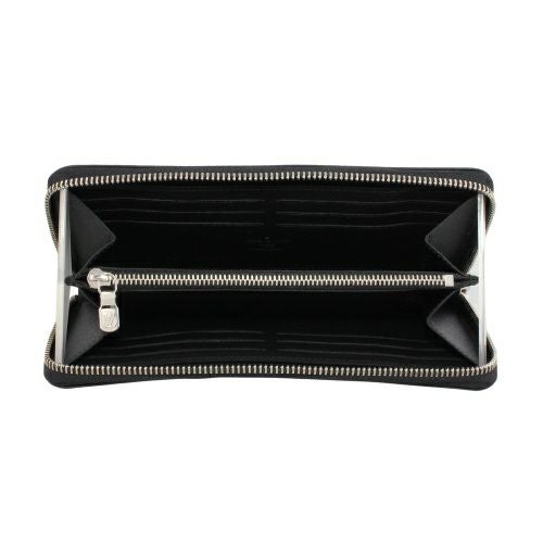 ルイヴィトン 長財布 メンズ ダミエ グラフィット ジッピーウォレット・ホリゾンタル ブラック LOUIS VUITTON N00056