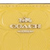 コーチ アウトレット 二つ折り財布 レディース シグネチャー イエロー COACH OUTLET CT982 IMGLD ゴールド