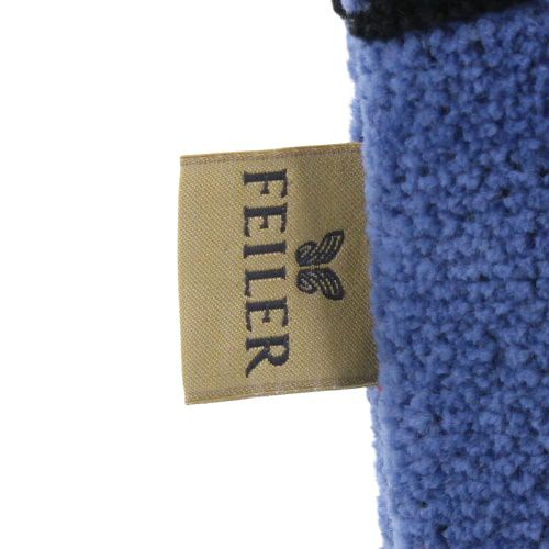 フェイラー ポーチ 化粧ポーチ レディース AIDA SCHWARZ ブルー FEILER