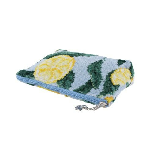 フェイラー ポーチ 化粧ポーチ レディース LEMONS AND LEAVES ブルー FEILER LEMONS AND LEAVES 206 CIEL