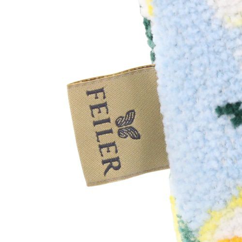 フェイラー ポーチ 化粧ポーチ レディース LEMONS AND LEAVES ブルー