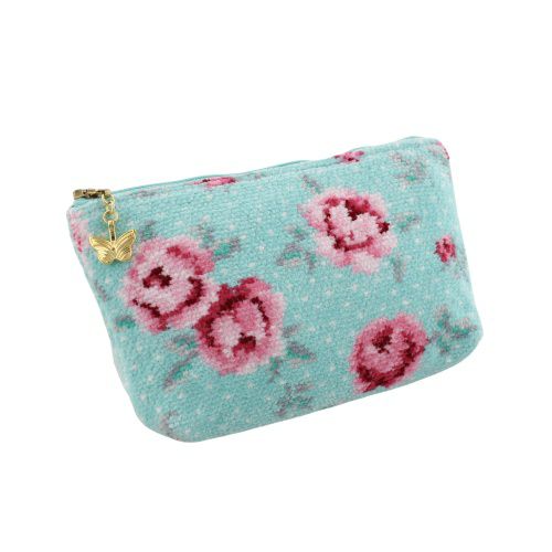 フェイラー ポーチ 化粧ポーチ レディース MON PETIT VERT ブルー FEILER MON PETIT VERT 198 TURQUOISE