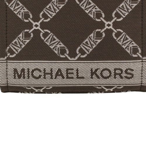 マイケルコース ショルダーバッグ レディース Gigi Extra Small Empire Logo Jacquard ブラウン MICHAEL KORS 32F3G3GC0J 240 CHOCMULTI