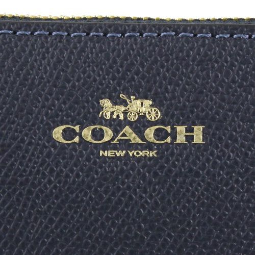 コーチ アウトレット ポーチ レディース ネイビー COACH OUTLET CV396 IMMID ミッドナイト