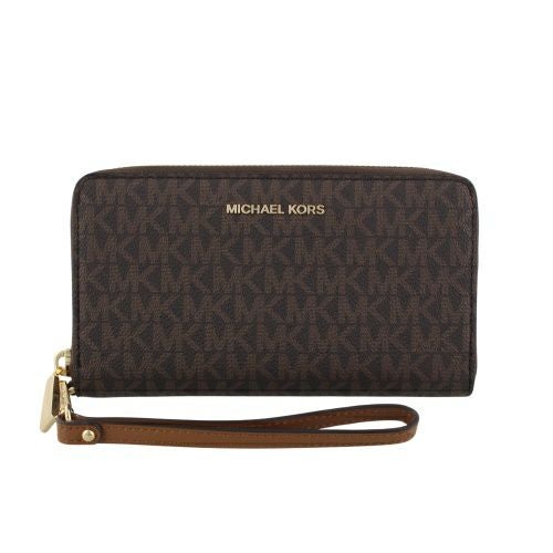 マイケルコース MICHAEL KORS 長財布 レディース ブラウン 35F8GTVT3B