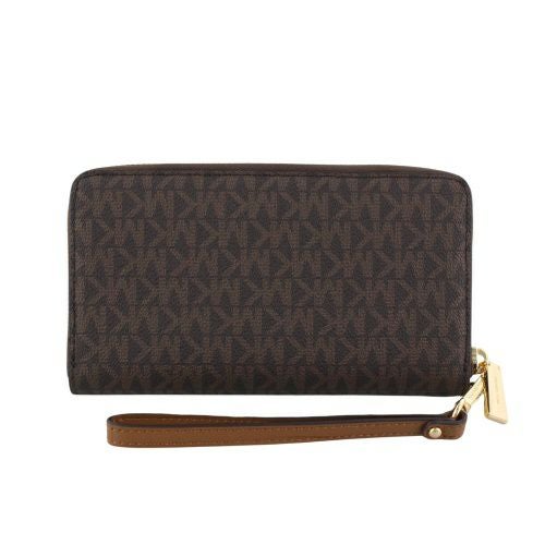 MICHAEL KORS 長財布 リストレット付き ブラウン マイケルコース 長財布 レディース ブラウン MICHAEL KORS 34F1GJ6E3B