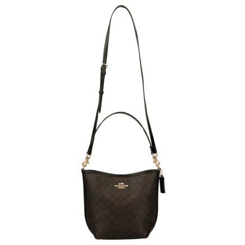 コーチ アウトレット ショルダーバッグ レディース シグネチャー ブラウン COACH OUTLET CT800 IMXAQ ウォルナット ブラック