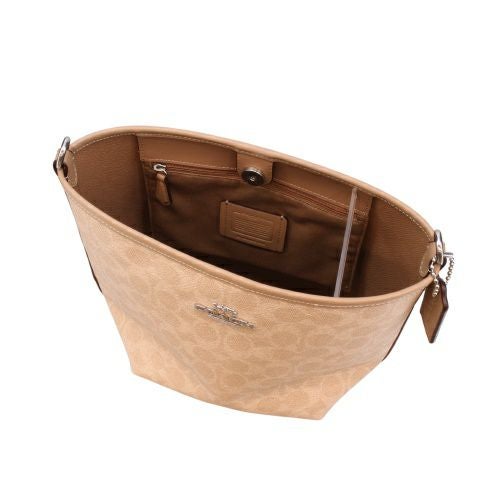 コーチ アウトレット ショルダーバッグ レディース シティ バケット ベージュ COACH OUTLET CT800 SVPWH サンド トープ