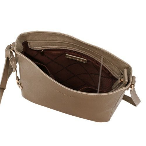 ジャンニ バレンチノ ショルダーバッグ レディース  グレー GIANNI VALENTINO GV004 Greige