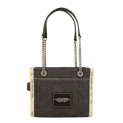 マークジェイコブス ショルダーバッグ レディース デニム ブラック Marc Jacobs 2F4HTT029H05 965 BLACK WASH