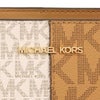 マイケルコース ショルダーバッグ レディース ジェットセット ツートン ロゴ ブラウン MICHAEL KORS 35F4GTVC1V DEER MULTI