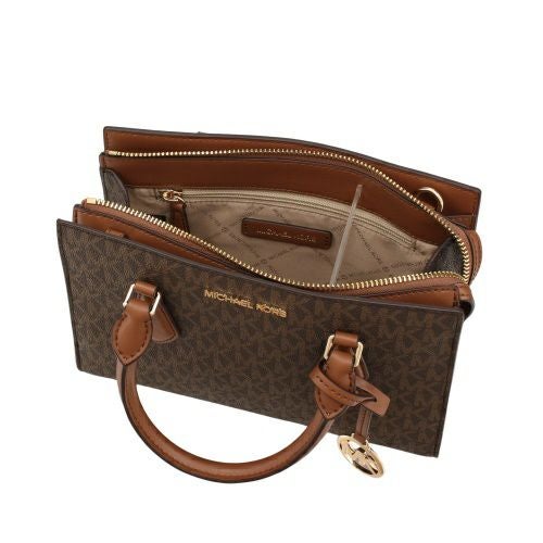 マイケルコース ショルダーバッグ レディース MKシグネチャー ブラウン