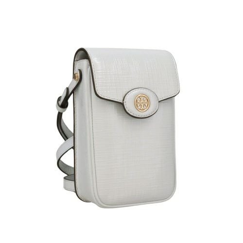 トリーバーチ ショルダーバッグ スマートフォンケース レディース ロビンソン ホワイト TORY BURCH 158824 400 ICE BLUE
