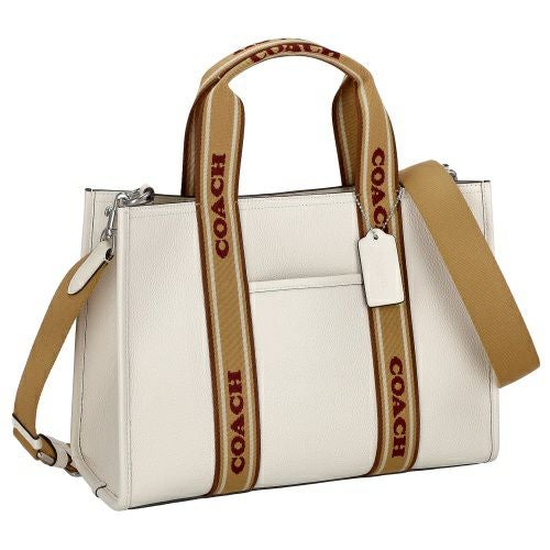 コーチ アウトレット トートバッグ レディース スミス トート ホワイト