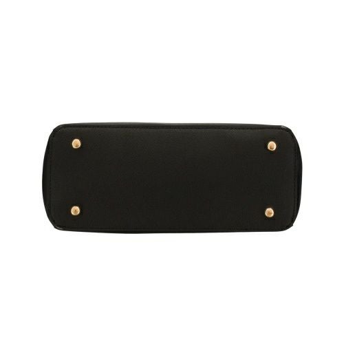 ジャンニ バレンチノ トートバッグ レディース  ブラック GIANNI VALENTINO GV002 BLACK