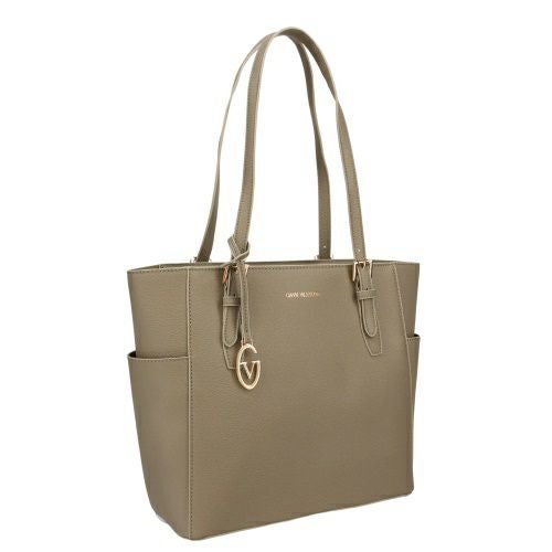 ジャンニ バレンチノ トートバッグ レディース  グレー GIANNI VALENTINO GV002 Greige