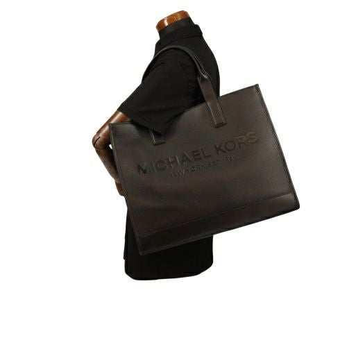 マイケルコース トートバッグ メンズ クーパー ロゴ レザー ブラック