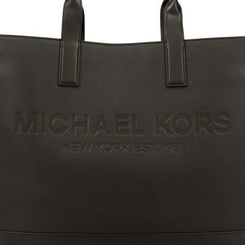 マイケルコース トートバッグ メンズ クーパー ロゴ レザー ブラック MICHAEL KORS 37S4LCOT4I BLACK