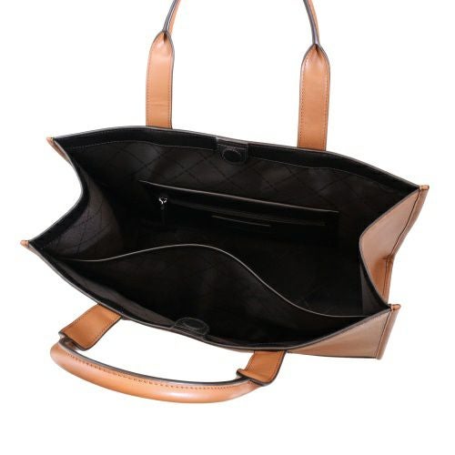 マイケルコース トートバッグ メンズ クーパー ロゴ レザー トートバッグ ブラウン MICHAEL KORS 37S4LCOT4I LUGGAGE