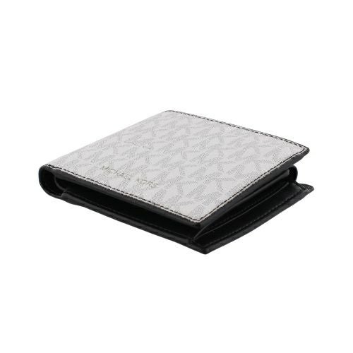 マイケルコース 二つ折り財布 メンズ クーパー シグネチャー ホワイト