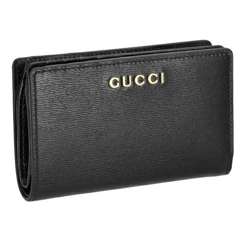 グッチ 二つ折り財布 レディース ダブルG ウォレット ブラック GUCCI