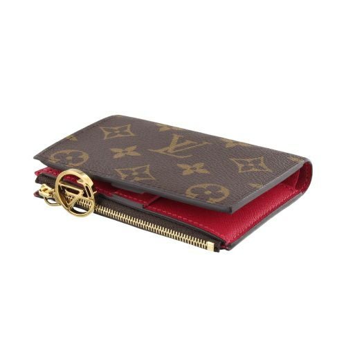 LOUIS VUITTON ルイヴィトン  M13420 コンパクトウォレット ポルトフォイユ リサ レザー 二つ折り財布 ブラウン レディース ルイヴィトンミニ 財布コピー ポルトフォイユ・リサ M13420
