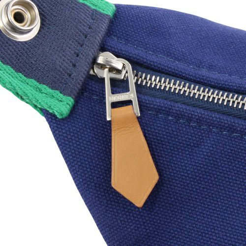 エルメス ポーチ レディース ブリッド ア ブラックPM HERMES H103222M ネイビー グリーン