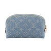 ルイヴィトン ポーチ レディース モノグラム ポシェット・コスメティック ブルー LOUIS VUITTON M83616 Sky Blue Denim