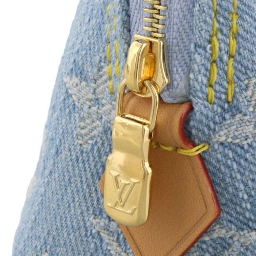 ルイヴィトン ポーチ レディース モノグラム ポシェット・コスメティック ブルー LOUIS VUITTON M83616 Sky Blue Denim