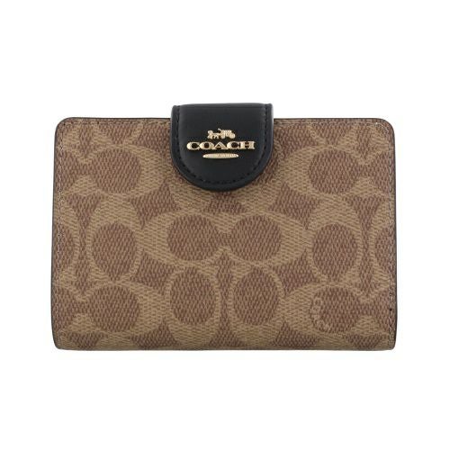 コーチ アウトレット 財布 二つ折り財布 レディース シグネチャー
