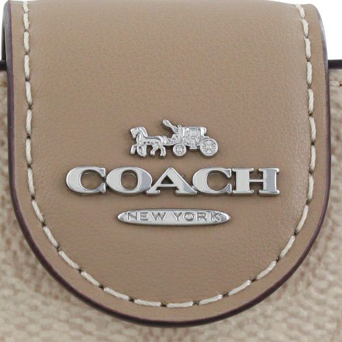 コーチ アウトレット 財布 二つ折り財布 レディース シグネチャー ブラウン COACH OUTLET CW786 SVPWH サンド トープ