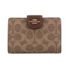 コーチ アウトレット 財布 二つ折り財布 レディース シグネチャー COACH OUTLET CW786 IMXHE タン ブラウン
