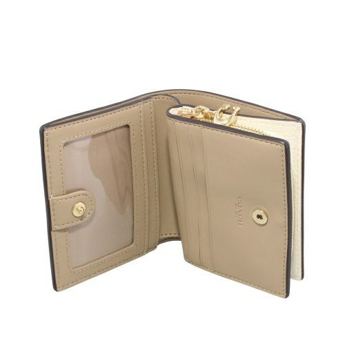 コーチ アウトレット 財布 二つ折り財布 レディース ホワイト COACH OUTLET CZ603 IMCAH チョークマルチ