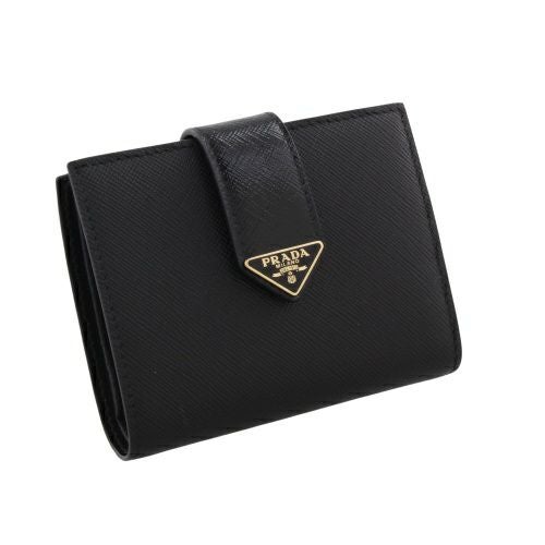 プラダ 二つ折り財布 財布 サフィアーノ トライアングルロゴ